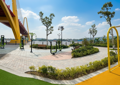 GẠCH GRANITO SECOIN – DẤU ẤN BỀN VỮNG TẠI CÔNG VIÊN CHÂN CẦU MÁY CHAI, VŨ YÊN – HẢI PHÒNG